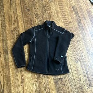 Kuhl black Fleece coat